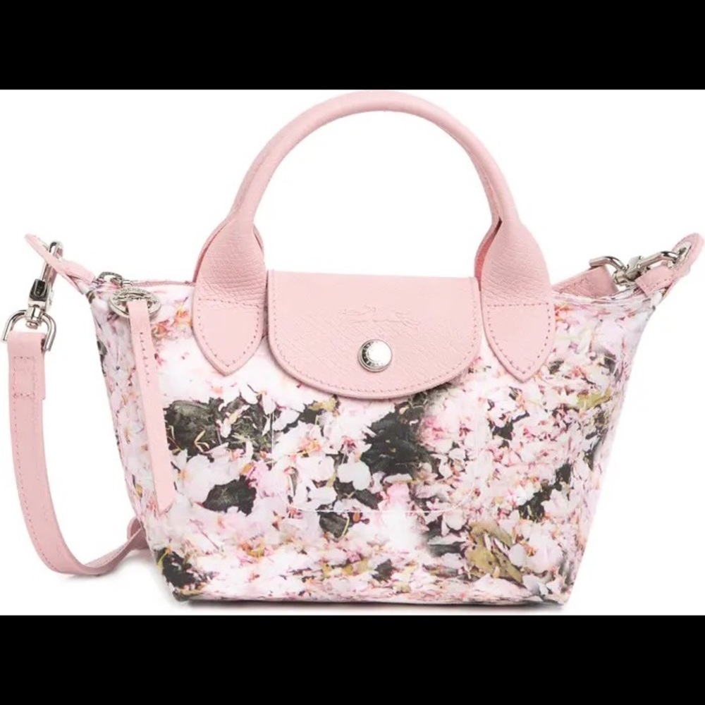 NWT Longchamp Le Pliage Bouquet XS Crossbody Bag